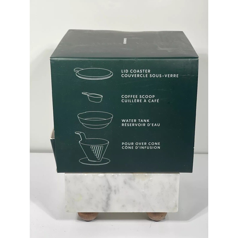 Starbucks Black Pour Over Set Coffee Funnel Brewing Manual Coffee