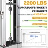 Bungee Boat Dock Line con clip in acciaio inox 316,