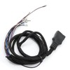 Vkinman 26347 26377 11-Pin Plow Side Light Wiring Harness Kit,