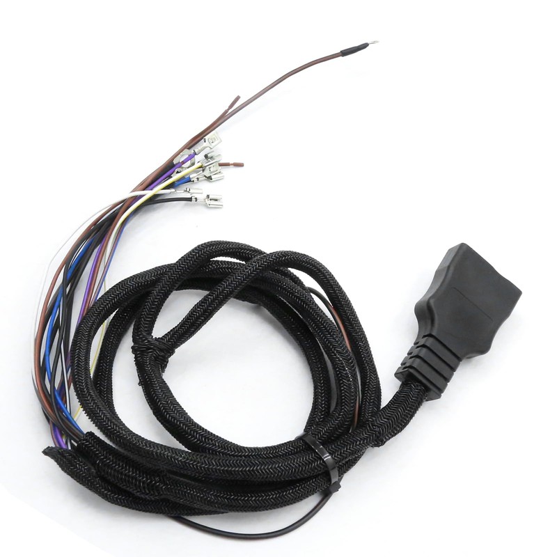 Vkinman 26347 26377 11-Pin Plow Side Light Wiring Harness Kit,