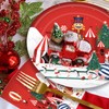 POPOYU Pack of 2 Christmas Tablecloths, 137 x 274 cm,