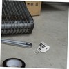 Kisangel Stainless Steel Dual Pulley Wheel Durable Swivel Gym Pulley