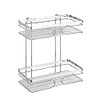 Wenko Premium 20410100 Wall-Mounted Shelving unit with 2 Shelves Stainless