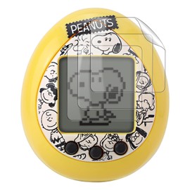 [Set of 3] For Peanuts Tamagotchi Smart Watch Protective Film [NOUKAJU] Protective Film, TPU Material, Anti-Scratch, High Transmittance, Anti-Fingerprint, Easy Installation, Ultra Thin, Water and