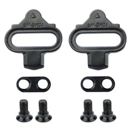 Bike Bicycle Shoe Plate Set, SPD Compatible Bike Pedal Cleats, Pedal Plates, Bicycle Accessories Set for Shimano, MTB Cleat, Suitable for Men and Women Cycling, Bike Cleats for Cycling