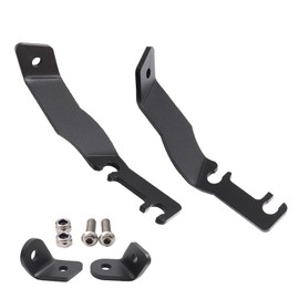 DarSeity Low Profile Mount Hood Hinges Ditch Light Brackets for Tacoma 1995-2004, for Auxiliary Off-Road Lighting