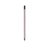 Pack of 10 Wooden Pencils with Eraser in Metallic Look