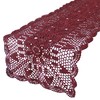 kilofly Handmade Crochet Lace Rectangular Table Runner 15 x 71