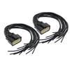 FZJDSD 2 Headlight Connector Pigtail Compatible with Jeep Grand Cherokee