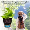 YNNICO 10-Inch Plant Pots, Self-Watering Planters with Drainage Holes &