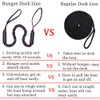 Bungee Dock Lines - Quick Connect Shock Absorbing Mooring Lines