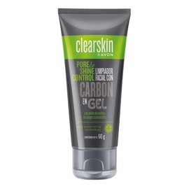 Gel limpiador exfoliante facial, puntos negros, control de poros y brillo, Clear-Skin