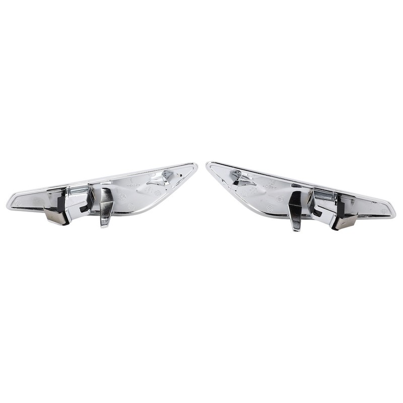 2PCS Front Fender Chrome Finisher 51117338569 Replacement for X3 X4