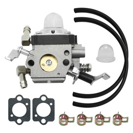 Carburetor Replacement for Wacker BS50-2 BS50-2i BS60-2 BS60-2i HDA 242 HDA 252 Chainsaw Parts with Gasket Primer Bulb Fuel Line