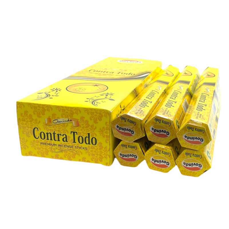 Govinda Incense - Contra Todo - 120 Masala Coated Incense