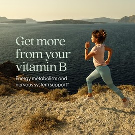 New Chapter Vitamin B Complex – Fermented Coenzyme B Complex Rich in Vitamin B12 + Vitamin B6 + Biotin + Made with Organic Ingredients - 60 ct