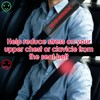 Carbon Fiber Seat Belt Shoulder Pads Compatible with Maverick Trail