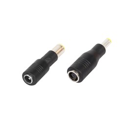 Tonton DC Power Plug Connectors 8mm DC 7909 Male to DC 5.5mm x 2.1mm Female Adapter and 5.5mm x 2.1mm Male to DC 8mm 7909 Female for 10W to 200W Solar Panels Solar Generator RV Car Battery Charging