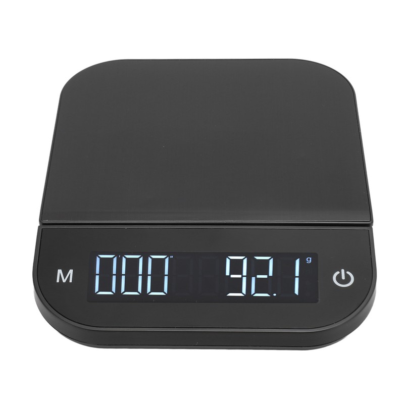 Kitchen Scale 0.1g to 6.6lb LED Display Touch Control Tare