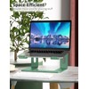 SOUNDANCE Laptop Stand, Aluminum Computer Riser, Ergonomic Laptops Elevator for