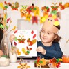 24 Sets Fall Craft Kits Cute Animals Crafts Stickers Bulk