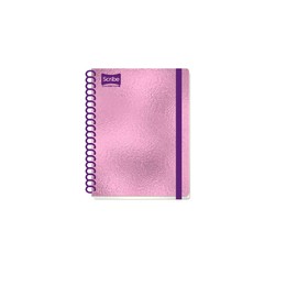 Scribe, Excellence T, Cuaderno Profesional, Pasta Dura, Espiral Sencillo, Cuadro Chico (C.5), 200 hojas, Diseños aleatorios                           