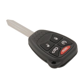 Keyless2Go Replacement for 5 Button Remote Key w/Trunk for Select Jeep OHT692427AA KOBDT04A