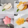 Flower Soap Dish Ceramic Soap Dish with Drain Cute, Embellishments