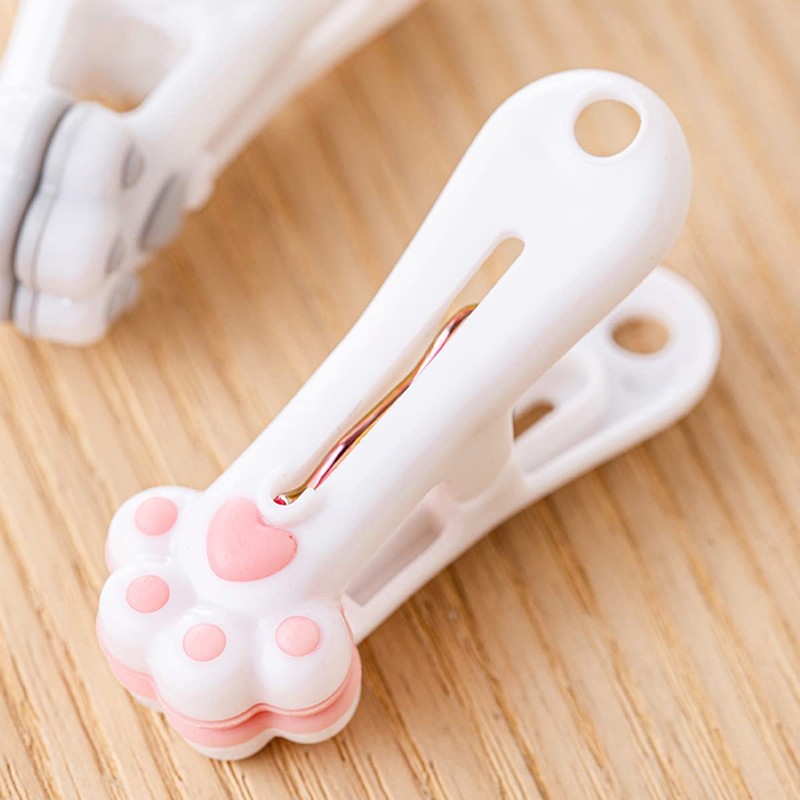 Lawen Creative /Cute Cat Paw Soft Rubber Clothes Peg, Sturdy