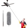 SetSail Extra-Long Dusters with Extension Pole 100-inch for Cleaning, Bendable