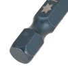 10 pcs 100mm 1/4" Hex Shank T25 Magnetic Security Star