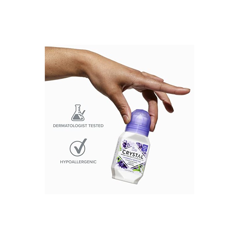 Crystal Essence Roll-On Deodorants, Púrpura