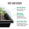 Jiffy Seed Starting Tray Kit, 36 Cell 36mm Peat Pellets