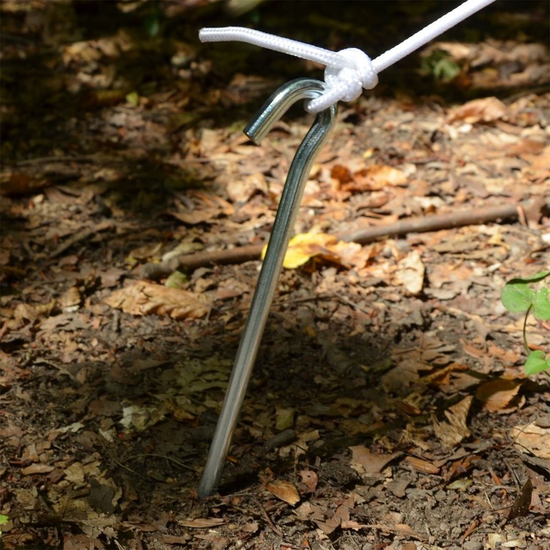 AMANKA Indestructible 5 Triangular Tent Pegs XL Pegs 230 x