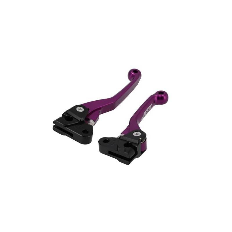 Zap Competition Lever Set for Simson Purple