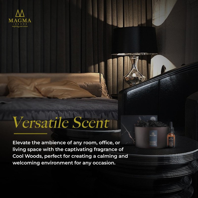 Magma Rocks Volcanic Rock Diffuser (Wild Gardens Refill)