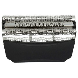 vhbw Double Shear Foil Compatible with Braun 8377 Type 5751, 8385, 8581, 8583, 8585, 8588, 8590, 8595, 8785, 8795, 8915, 8970 - Type 51B + Frame, Black