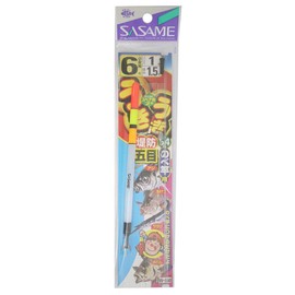 SASAME W-660 Scissor Needle, 5 Feet of Ukioki Embuque, No. 6