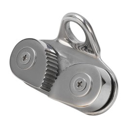 aqxreight Cam Cleat Fairlead,316 Stainless Steel Cam Cleat Rust Proof Fairlead Leading Ring Fit For Boat 3 to 15mm Rope