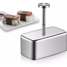 shoxil Stainless Steel Spam Musubi Mold - Create Fun and Delicious Rice Balls with Ease