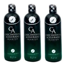3 Shampoo Crecimiento Acelerado Jehesmipa Producto Original                                                                                           