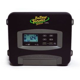 Battery Tender 50 AMP PWM Solar Charge Controller with Dual USB Port and LCD Screen, Suitable for 12, 24, 36, 48 Volt Lead Acid, AGM, Gel, and 12 Volt Lithium Batteries