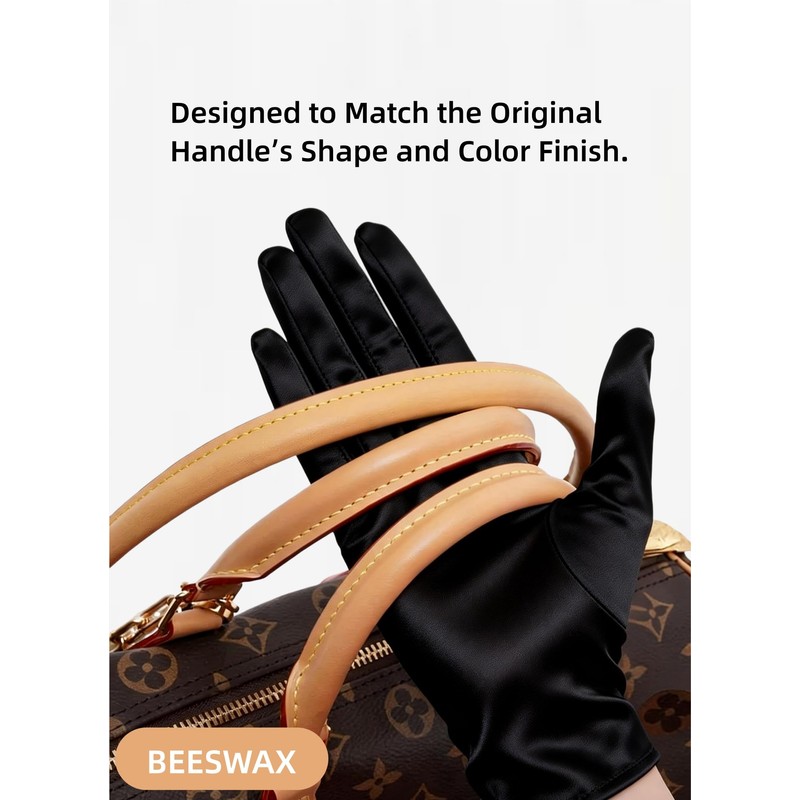 Replacement Leather Straps Fits Speedy Soft 25/30/35 Bags, Length 27.5