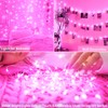 SmilingTown 15 Packs 20 Led Pink Fairy String Lights Battery
