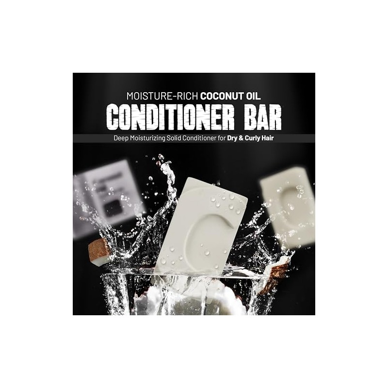 Shampoo and conditioner (Aceite de Ricino, Conditioner Bar)