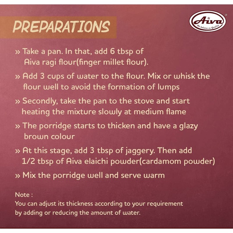 Aiva Finger Millet Flour | Ragi Flour (4 LB) –