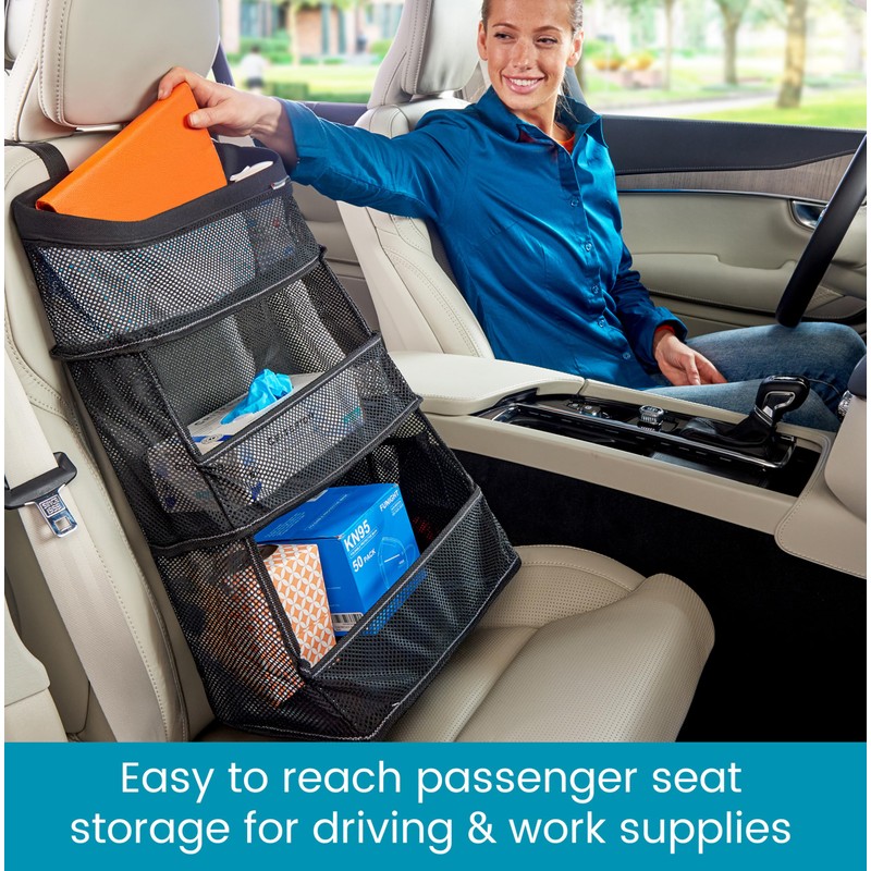 High Road CarCubby Car Storage Organizer - SUV Trunk Organizer,