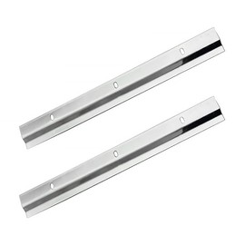 French Stud Picture Hangers, 2pcs 30cm Z Bar Interlocking Wall Mounting Bracket Aluminium Picture Hangings Hardware Kit for Hanging Wall Paintings, Mirrors, Panels, Artworks