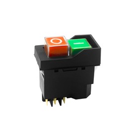 Table Saw Power Switch Fits for Craftsman& Hitachi Metabo &Ryobi,Replace CMXETAX69434502,371450,375819,089240028147(6-pin 18A 127V)