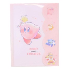 Kamiojapan Kirby [Pocket File] Die Cut Cover 2P File/Kirby & Friends